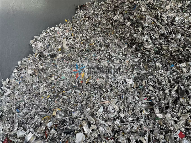 廢鋁破碎機處理后的廢鋁具有以下特點